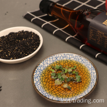 100% pur noir de graines de sésame chinois huile 227 ml